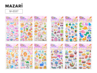 Наклейки декоративные "Ассорти" 14*27,5см