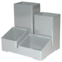 Подставка наст. "Юниор" серый металлик