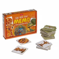 Игра Мемо "Где Чей Узор"  (36 карточек)