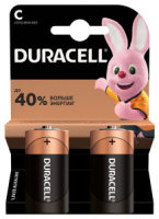 Батарейка LR-14 (С) DURACELL Basic, блистер, цена за 1 шт