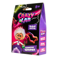 Набор для опытов Crazy Lab "Полимерные червячки"
