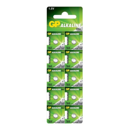 Батарейка-таблетка G-1 (164A) GP Alkaline, блистер, цена за 1 шт