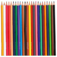 Карандаши цвет. 24цв  Erich Krause трехгранные