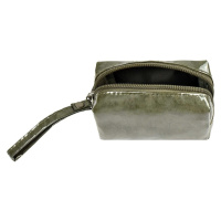 Кошелек   "Хаки"  9*6*4см, 1отд., ПВХ, синтетич.бумага