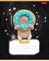 Тетрадь А5 18л кл. Hatber "Кофейные коты" 5 диз.в блоке