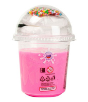 Slime 100гр "Slime Dessert Milkshake" розовый