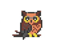 Конструктор 2D пластм. 394 дет. А5 "Сова"