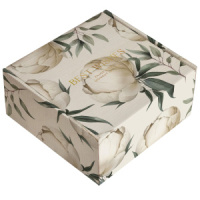 Подарочная коробка 20*20*10 см "Peony. Айвори" требуется сборка