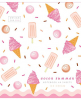 Тетрадь А5 48л кл. Hatber !СУПЕРЭКОНОМ! "Color summer" белизна 80%