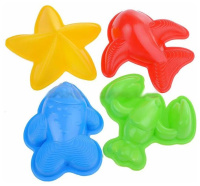 Формочки для песка "Море" 4 шт