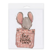 Термотрансфер "Gamma" "Мышка" 14*7,5см