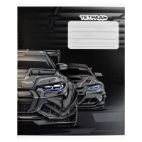 Тетрадь А5 18л кл. Феникс+ "Тачка" выб.УФ-лак, белизна 100%