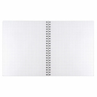 Тетрадь А5  80л кл. гребень "Светофор любви" выб.твин-лак, печать по фольге