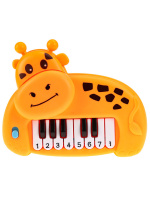 Пианино 16*12см "Жираф" батарейки  2*АА не в компл