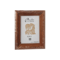 Фоторамка дерево  6,5*9см. №1701 (Светло-коричневая)
