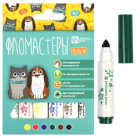 Фломастеры Jumbo   6цв "Феникс+. Арт-братва" вентилир.колпачок