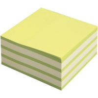 Бумага с липким краем (51*51мм)  250л, зеленый НЕОН+ПАСТЕЛЬ