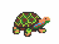 Конструктор 2D пластм. 493 дет. А5 "Черепаха"