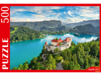 Пазлы  500 элементов  480*330мм. "Словения. Замок на озере"