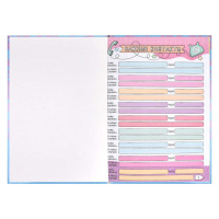 Дневник для девочек А5  48л., 7БЦ "Техно-крошки" глянц.лам., тисн.фольгой