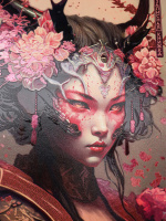 Записная книжка А5  80л., 7БЦ, "Злой дух"  холодная фольга + твин лак, 100гр/м, клетка