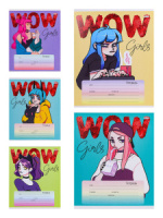 Тетрадь А5 24л лин. Проф-Пресс "Девочки-аниме" 5 диз.в спайке, белизна 100%