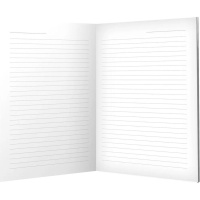 Блокнот А5 7БЦ 160л "Горное озеро" кл., глянц.лам.