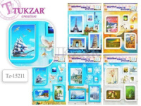 Наклейки для декора  "Ассорти" 35*53см.