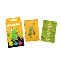 Игра настольная "Крокодилиус" 10+