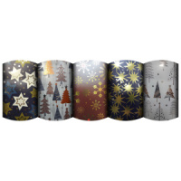 Бумага упаковочная 70*150см "Ассорти новогоднее"