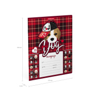 Тетрадь А5 18л лин. Erich Krause "Cute Dog"