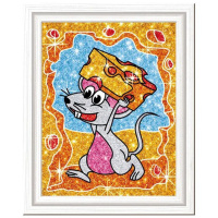 Аппликация из блёсток А4 "Удачный день" 5+