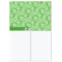 Тетрадь А4  48л кл. скоба Erich Krause " Clover, Mixed Reality" пластик. обложка