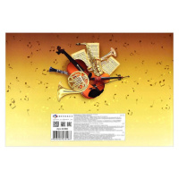 Тетрадь для нот А4 12л., гориз., скоба "Симфонический оркестр"