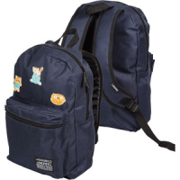 Рюкзак подростковый 40*29*17см deVENTE "Funny Cats", 1 отд, 1 пер.карм, вышивка, темно-синий