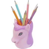 Стакан для шк.принадлежностей "Unicorn" 9,8x6,5x11,9 см, пластик