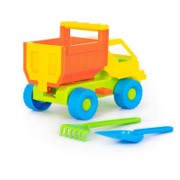 Набор игрушек. Автомобиль "Кузя", лопатка, грабельки.