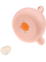 Копилка 14*16см "Счастливый зайчик" розовый