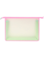 Папка д/тетрад. А4 (336*244*10) молния сверху, пластик+картон "Теплая дружба"