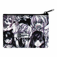 Кошелек для банкнот и монет Феникс+ "Манга принт" 11*8см, ткань, молния