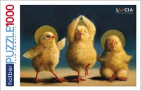 Пазлы 1000 элементов  680*480мм. "Узнай себя! Spiritual chicks (Lucia Heffernan)" Premium