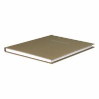 Ежедневник недат А5 7БЦ,  96л. "Начни действовать. Бежевый" тисн.фольгой, софт-тач