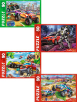 Пазлы 80 элементов  163*225мм. "Крутой вираж"