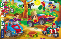 Пазлы МАКСИ 24 элемента 330*480мм.  "Увлекательные приключения"