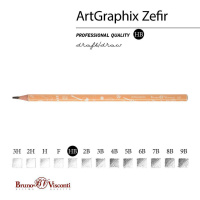 Карандаш ч/гр BV ArtGraphix. Zefir. Сладости НВ пластик