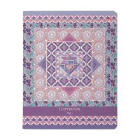 Тетрадь А5  96л кл. Альт "Новый шик. Узоры" мат.лам.