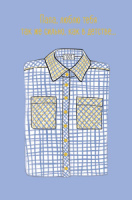 Открытка А5 "Папа, люблю тебя так же сильно, как в детстве..."