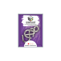 Головоломка металлическая 1 шт "&-узел" 2 элемент.