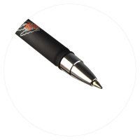 Ручка шар. Феникс+ "Камуфляж" синяя, 0,5мм., софт тач