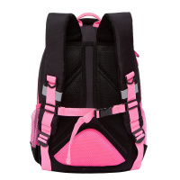 Рюкзак школьный 27*40*20см Grizzly "Черный" полиэстер